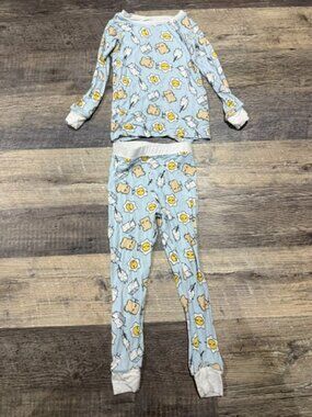 Little Sleepies Two-Piece Pajama Set Size 2T Breakfast Print
